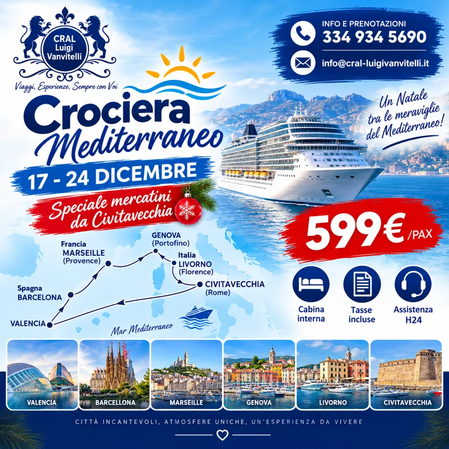 🎄🚢 MERCATINI DI NATALE&hellip; MA DAL MARE! 🌊✨