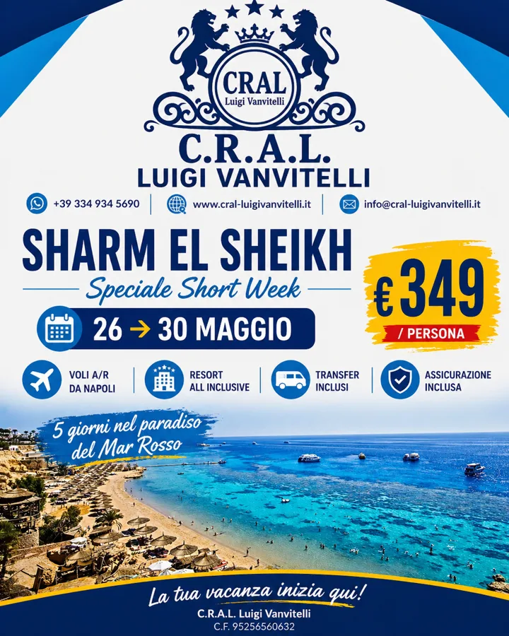 ✨ 5 giorni nel paradiso del Mar Rosso