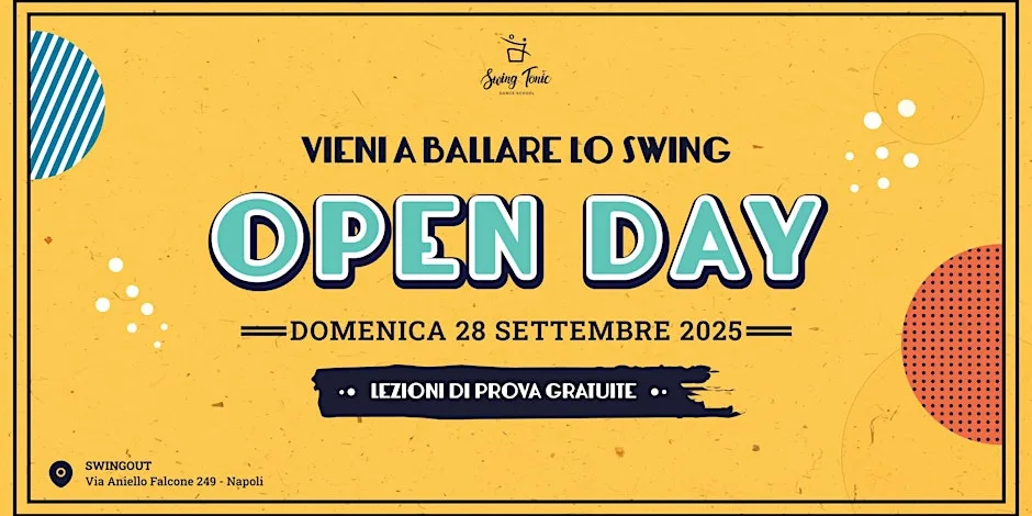 Open Day Swing Tonic - Swing per principianti al Vomero!