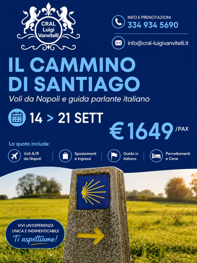 ✨ IL CAMMINO DI SANTIAGO TI ASPETTA! ✨