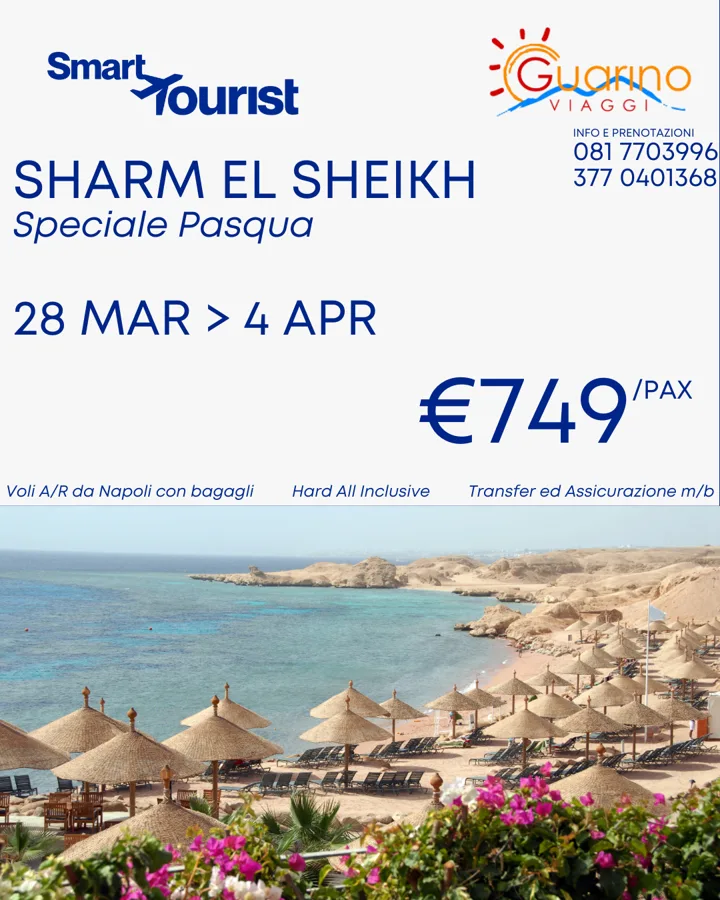 🐣🌊 Pasqua a Sharm el Sheikh &ndash; Sole, mare e relax totale!