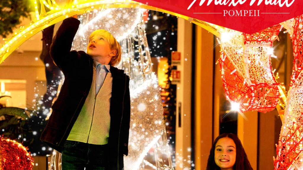 🎄 Natale al MaxiMall Pompeii: luci, spettacoli e divertimento per tutta la famiglia