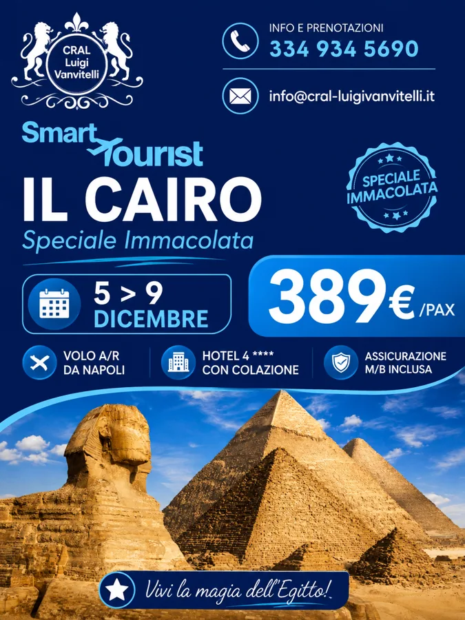 🏺 SPECIALE IMMACOLATA AL CAIRO! 🇪🇬✨