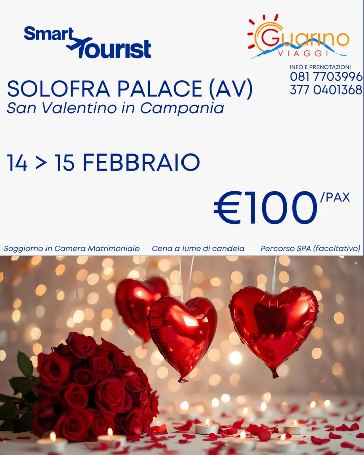 ✨ San Valentino al Solofra Palace &ndash; L&rsquo;amore merita il meglio ✨