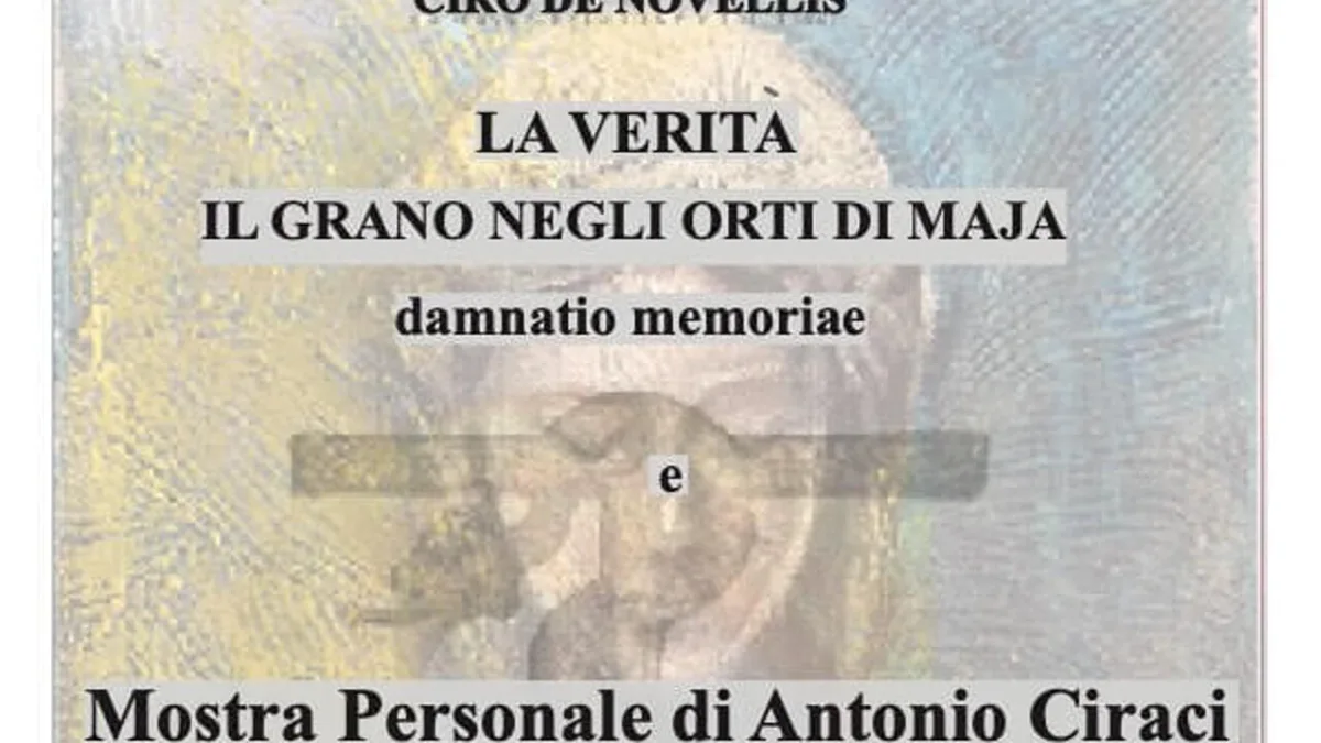 📚 Al Riot la presentazione de &ldquo;La Verit&agrave; &ndash; Il grano negli orti di Maja&rdquo; e la mostra di Antonio Ciraci