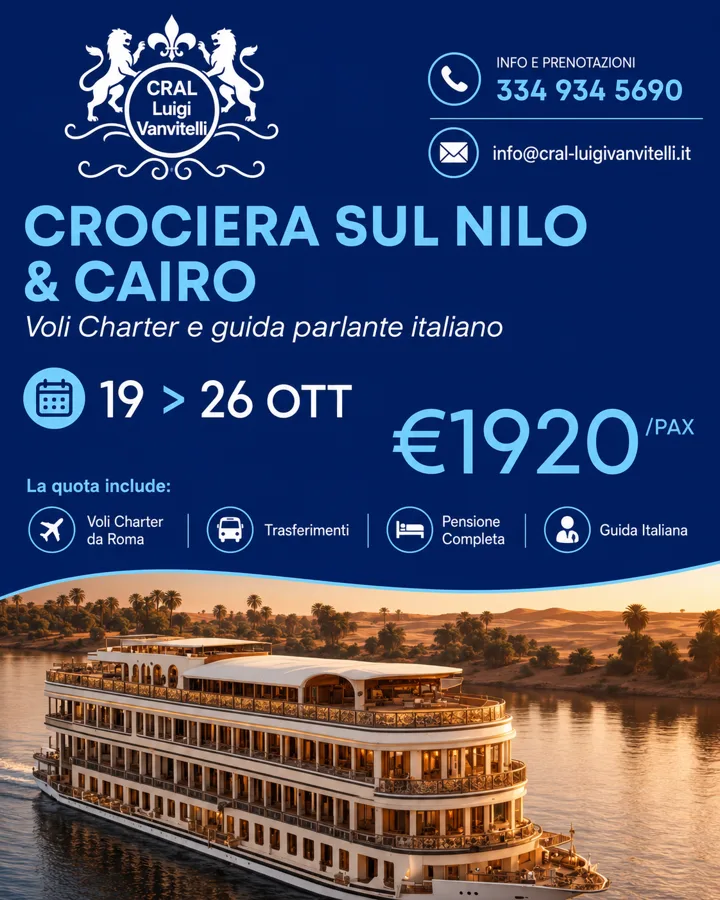 ✨ IL VIAGGIO DEI FARAONI TI ASPETTA!✨