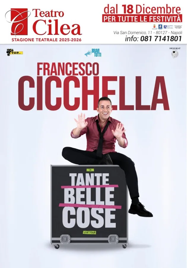Tante belle cose di&nbsp;Francesco Cicchella - Teatro Cilea