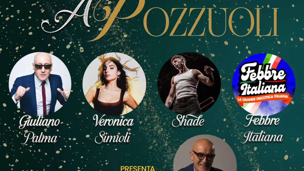 Capodanno 2026 a Pozzuoli: grande concerto sul Lungomare Pertini
