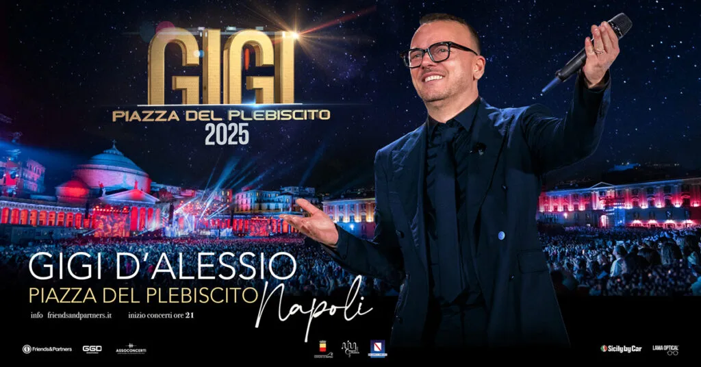 Evento di Gigi D'Alessio e Friends and Partners