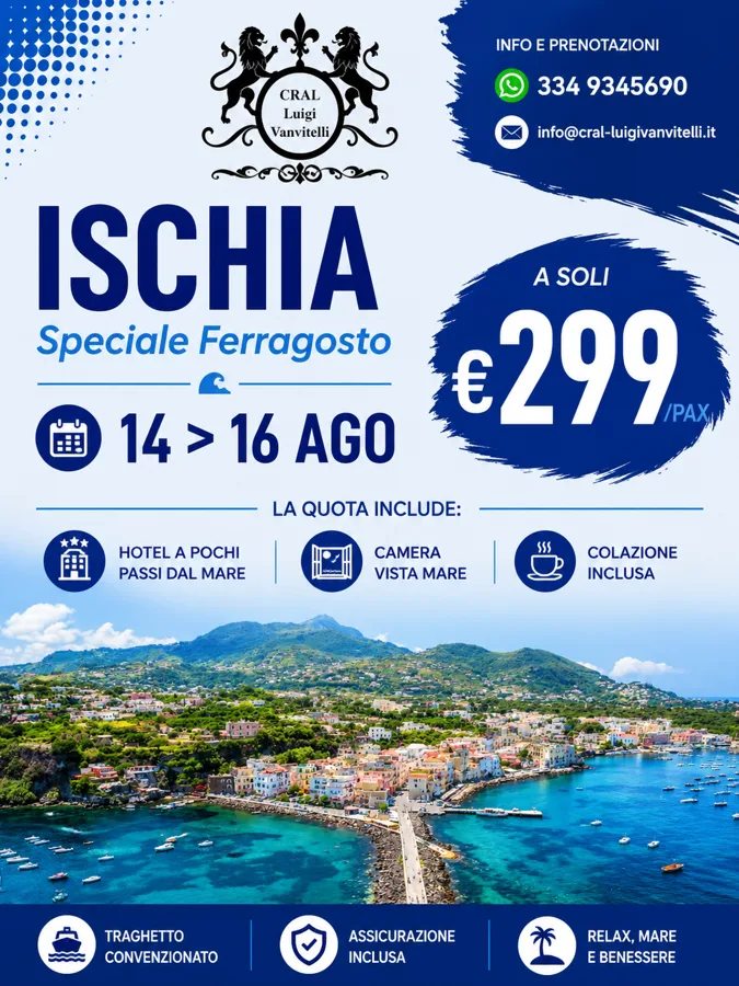☀️ FERRAGOSTO A ISCHIA? CI PENSIAMO NOI! ☀️