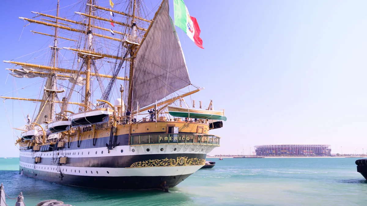 ⚓ Amerigo Vespucci in Campania: tappe a Castellammare di Stabia e Napoli a settembre 2026