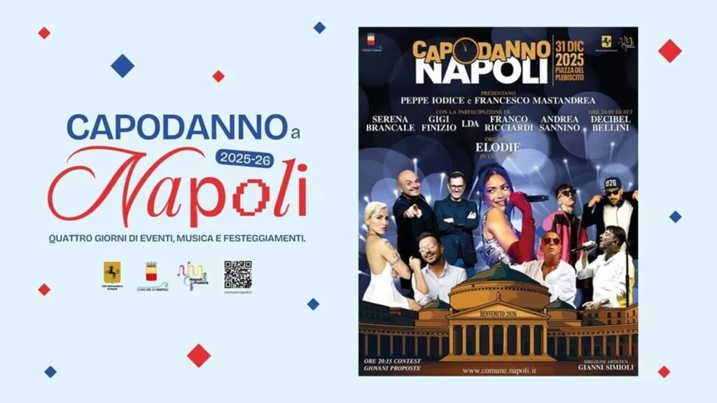 Napoli si prepara a salutare il Capodanno 2025/2026