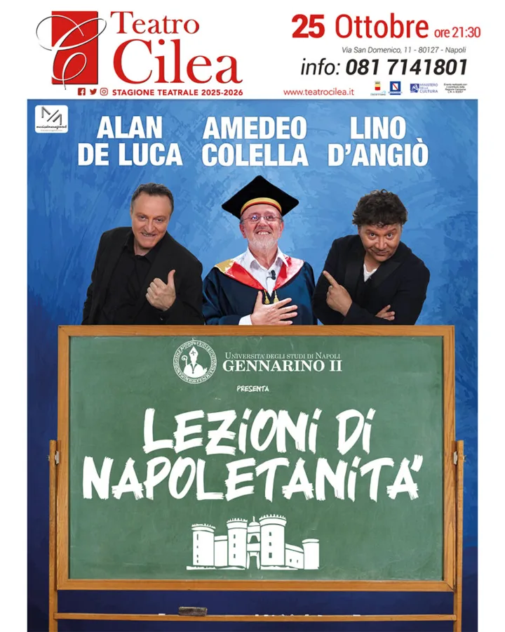LEZIONI DI NAPOLETANIT&Agrave; - TEATRO CILEA