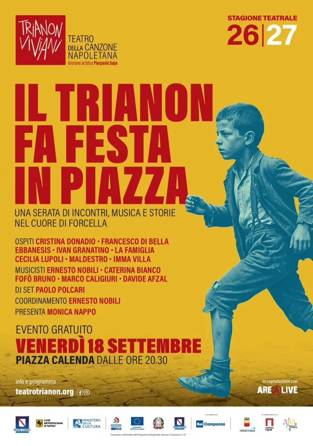Il Trianon fa festa in piazza Una serata di incontri, musica e storie nel cuore di Forcella