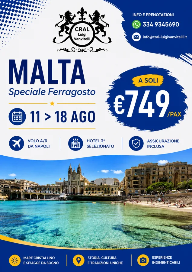 ☀️ FERRAGOSTO A MALTA &ndash; TRA MARE E DIVERTIMENTO ☀️