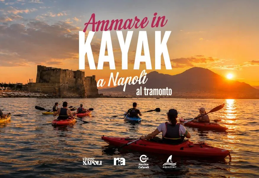 🌅 Ammare in Kayak a Napoli: aperitivo al tramonto lungo la costa di Posillipo