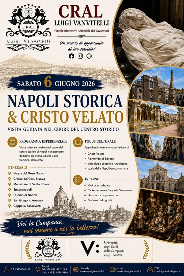 Napoli storica e Cristo Velato