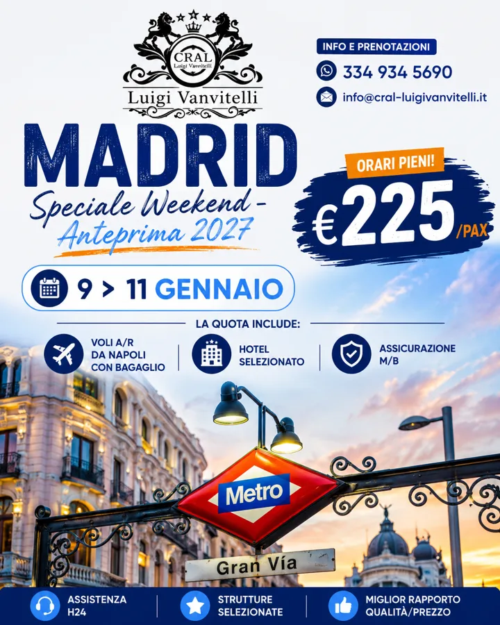 🔥 ANTEPRIMA 2027: MADRID! 🔥