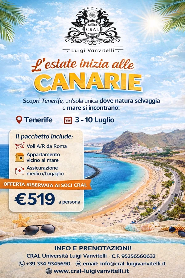 ✨ L&rsquo;estate inizia alle Canarie