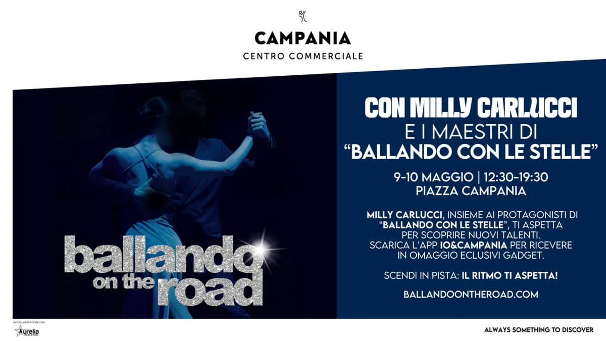 💃 Ballando On The Road 2026 fa tappa al Centro Commerciale Campania