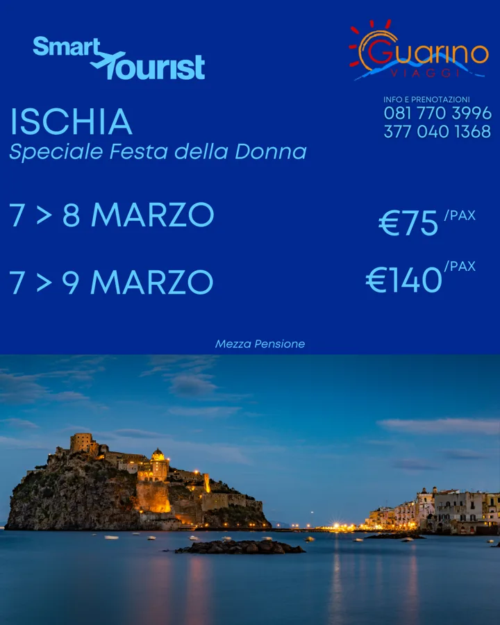 🌸✨ Celebra la Festa della Donna con un soggiorno da sogno a Ischia! ✨🌸