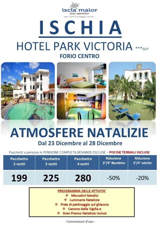ISCHIA - HOTEL PARK VICTORIA NATALE