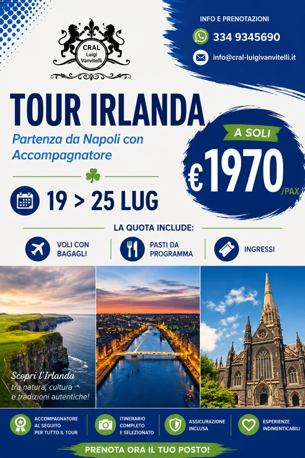 🍀 L'IRLANDA CHE HAI SEMPRE SOGNATO! 🍀