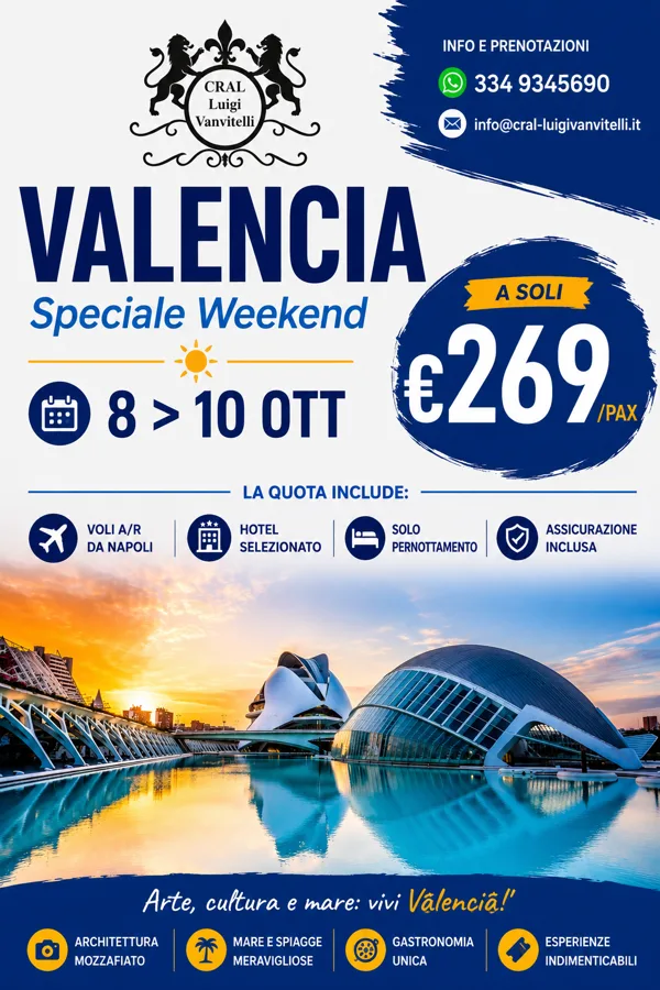 🔥 WEEKEND A VALENCIA 🔥