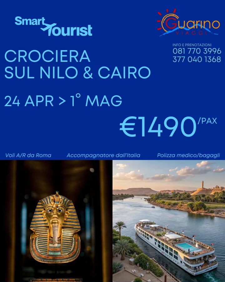 🚢✨ Crociera sul Nilo & Cairo &ndash; Un viaggio da sogno! ✨🚢