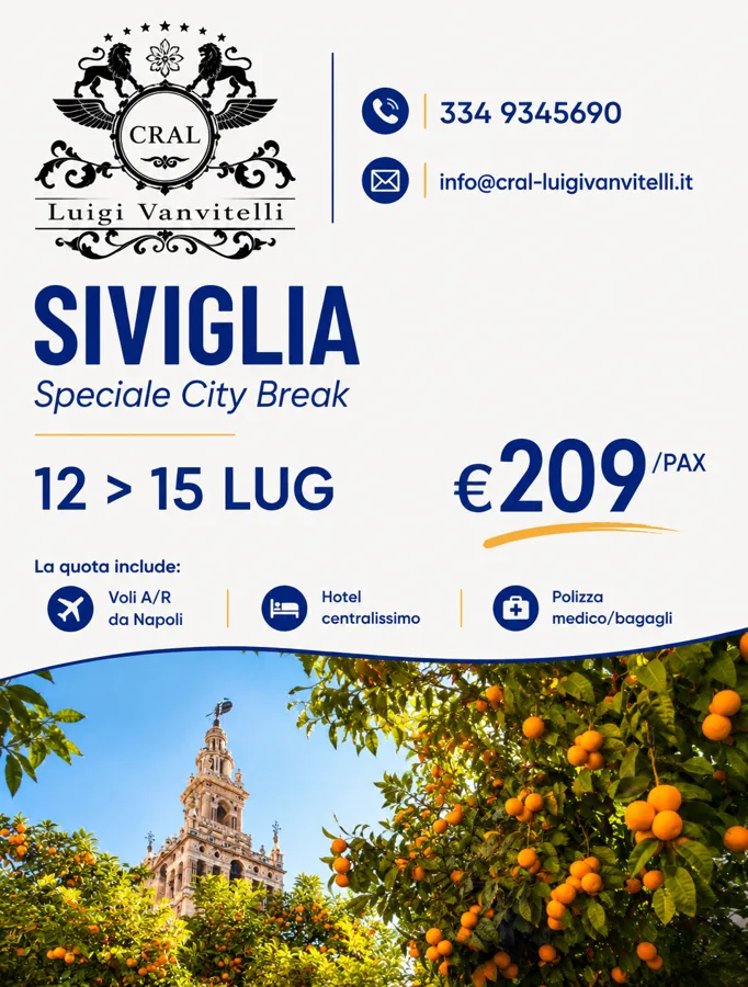 🔥 OFFERTISSIMA SIVIGLIA 🔥
