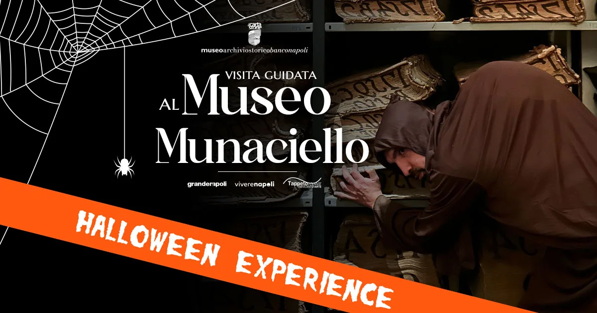 🎃 Halloween al Cartastorie: misteri e risate con il Munaciello nell’Archivio Storico del Banco di Napoli