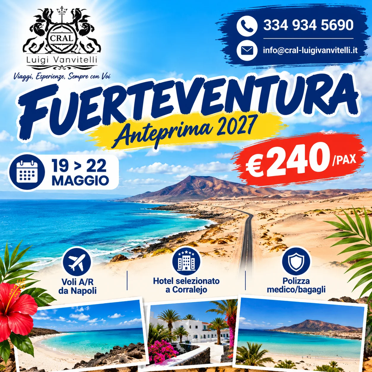 🌴☀️ FUERTEVENTURA A SOLI €240! 🇪🇸✈️