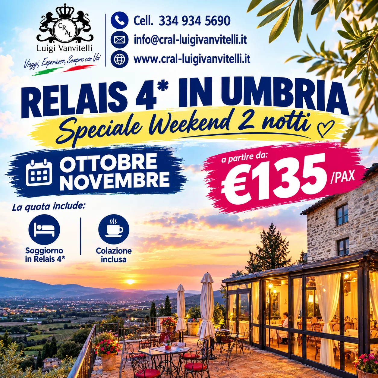 🍂🏡 SPECIALE WEEKEND IN UMBRIA! ✨