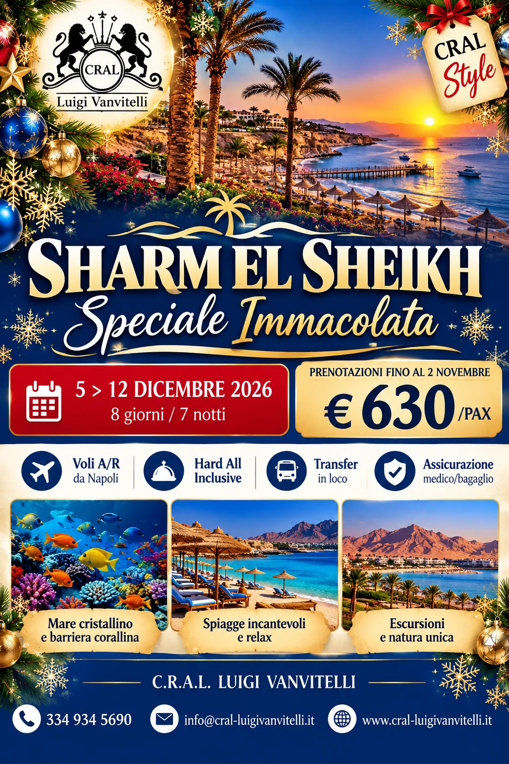 SHARM EL SHEIKH | 5&ndash;12 DICEMBRE