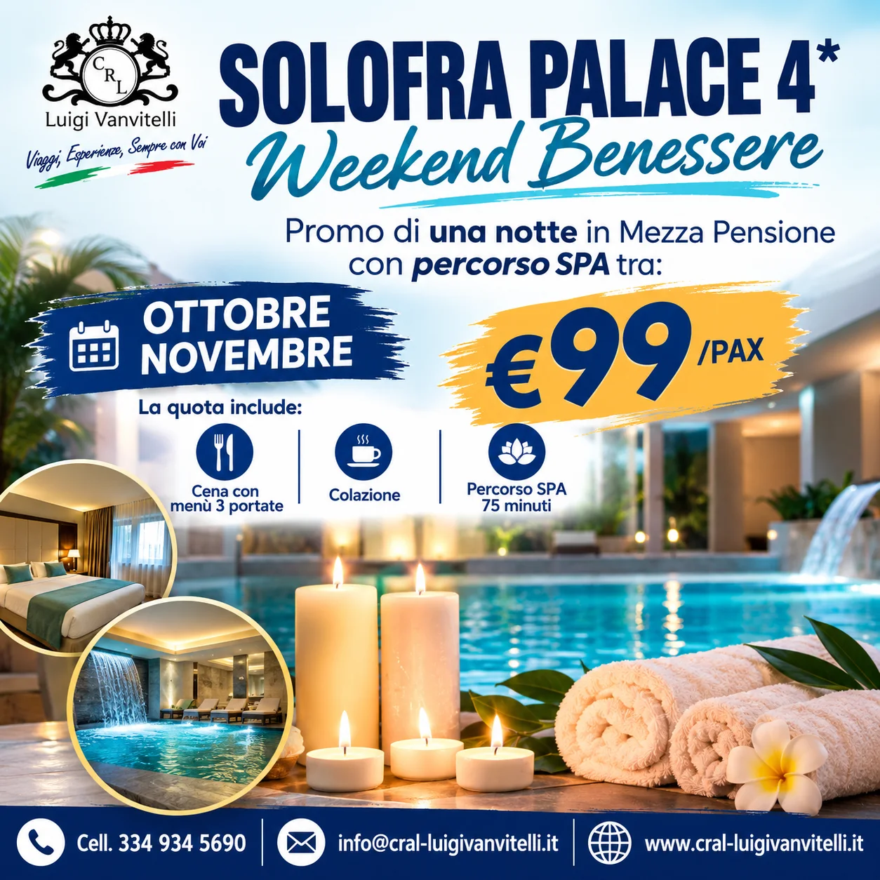 Weekend benessere al Solofra Palace