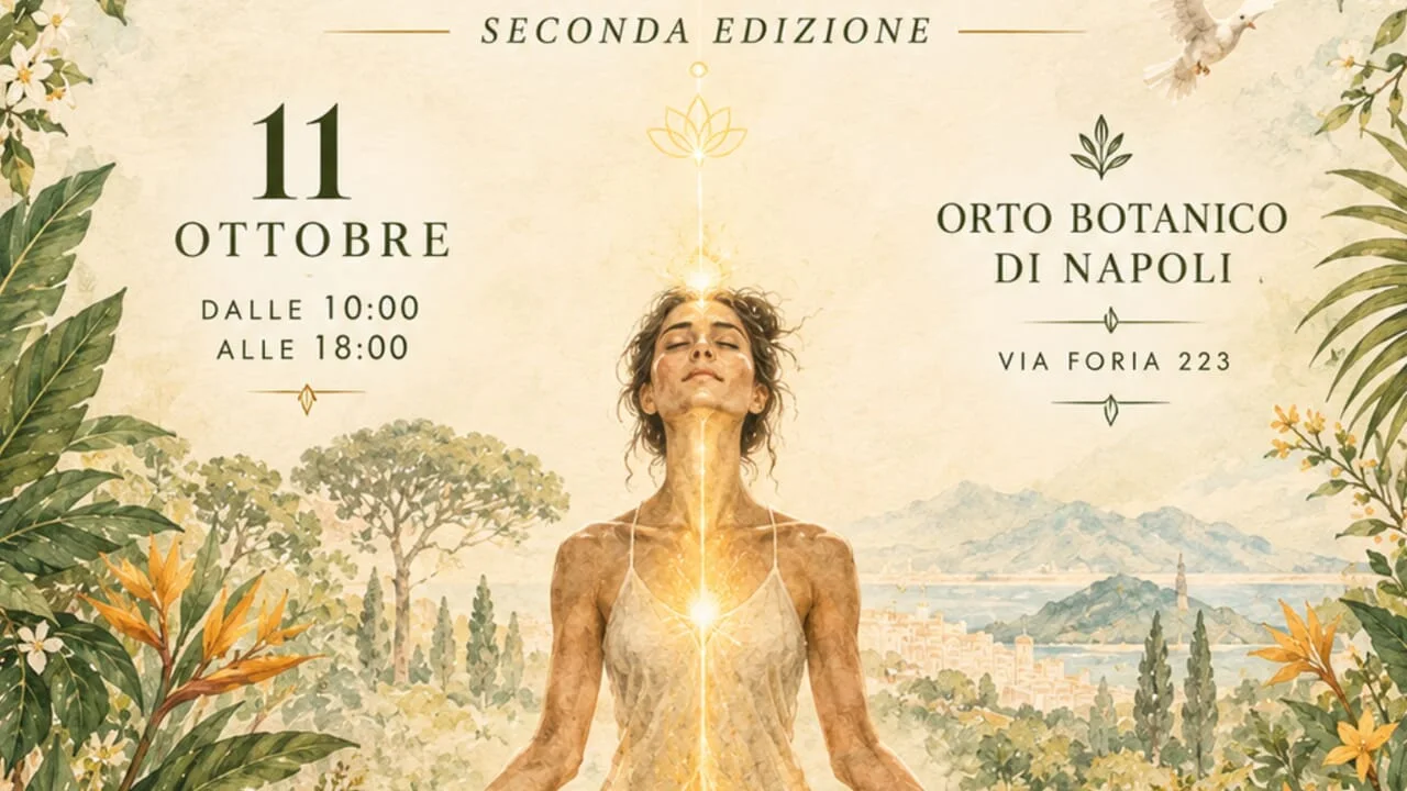 🌿 &ldquo;Radici di Luce&rdquo; all&rsquo;Orto Botanico di Napoli: una giornata tra benessere, natura e lettura