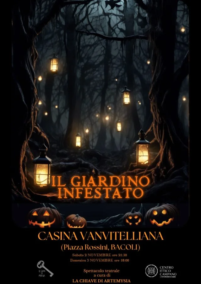 🎃 Il Giardino Infestato alla Casina Vanvitelliana: Halloween tra fantasmi, leggende e misteri