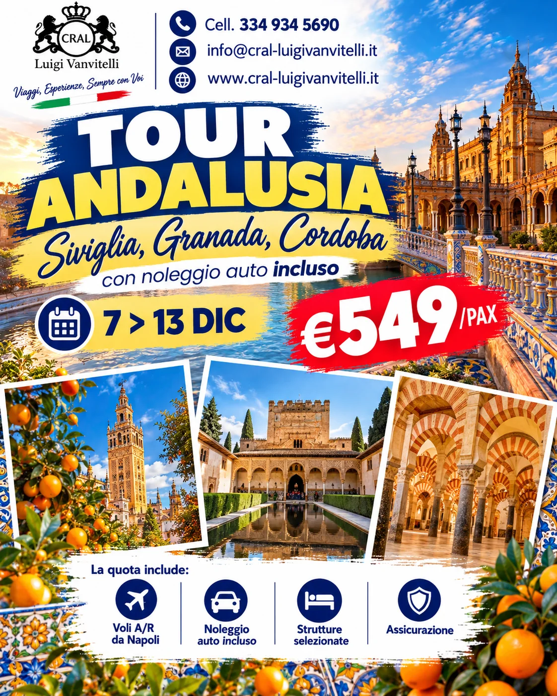 Tour Andalusia_ Siviglia, Granada e Córdoba