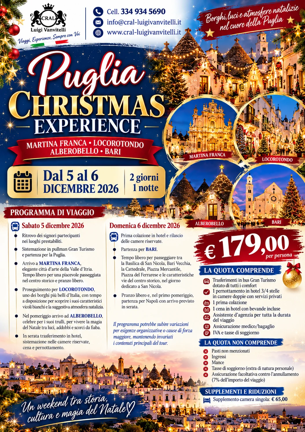 Puglia : Christmas experience