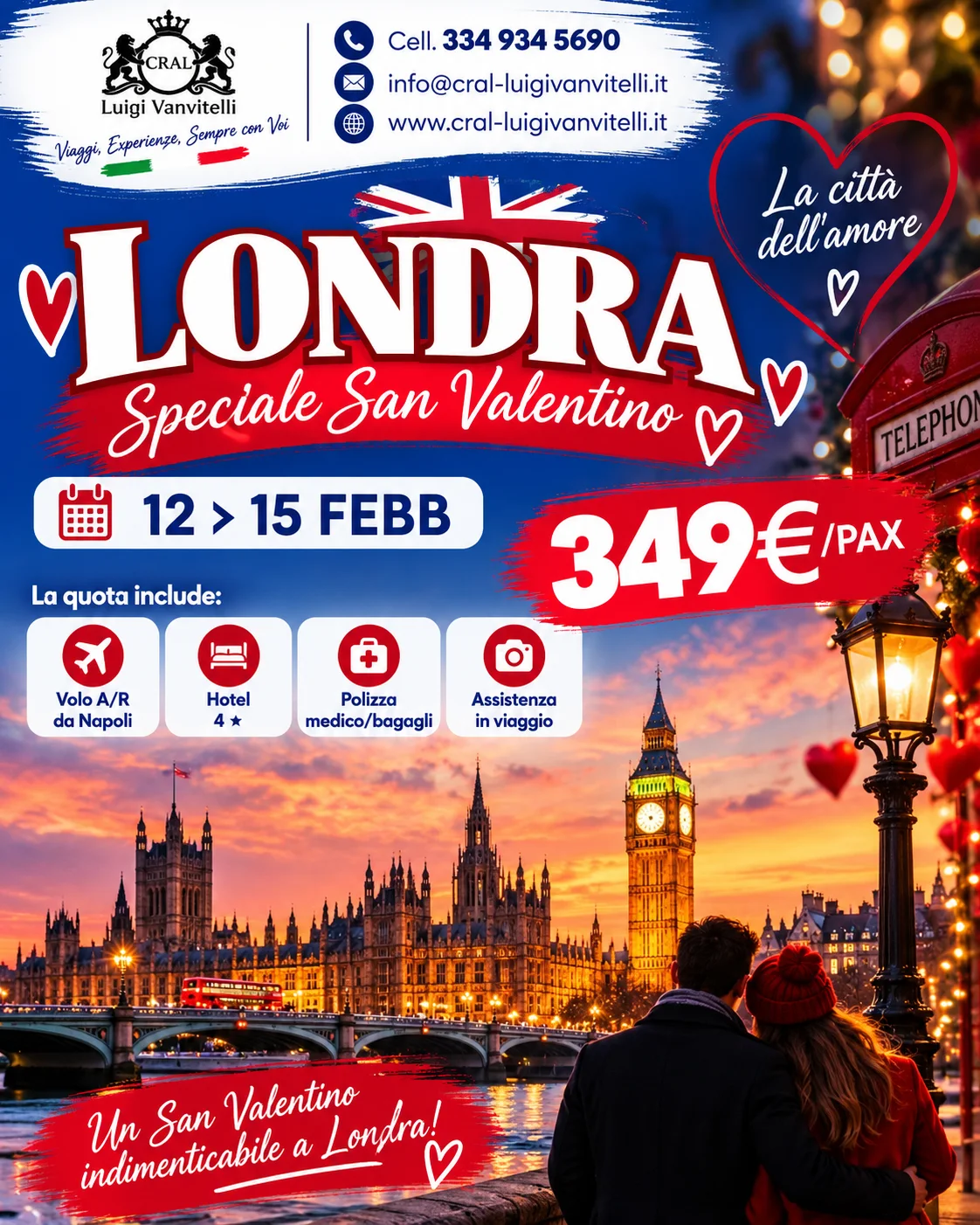 💌🇬🇧 SPECIALE SAN VALENTINO A LONDRA! ❤️✨