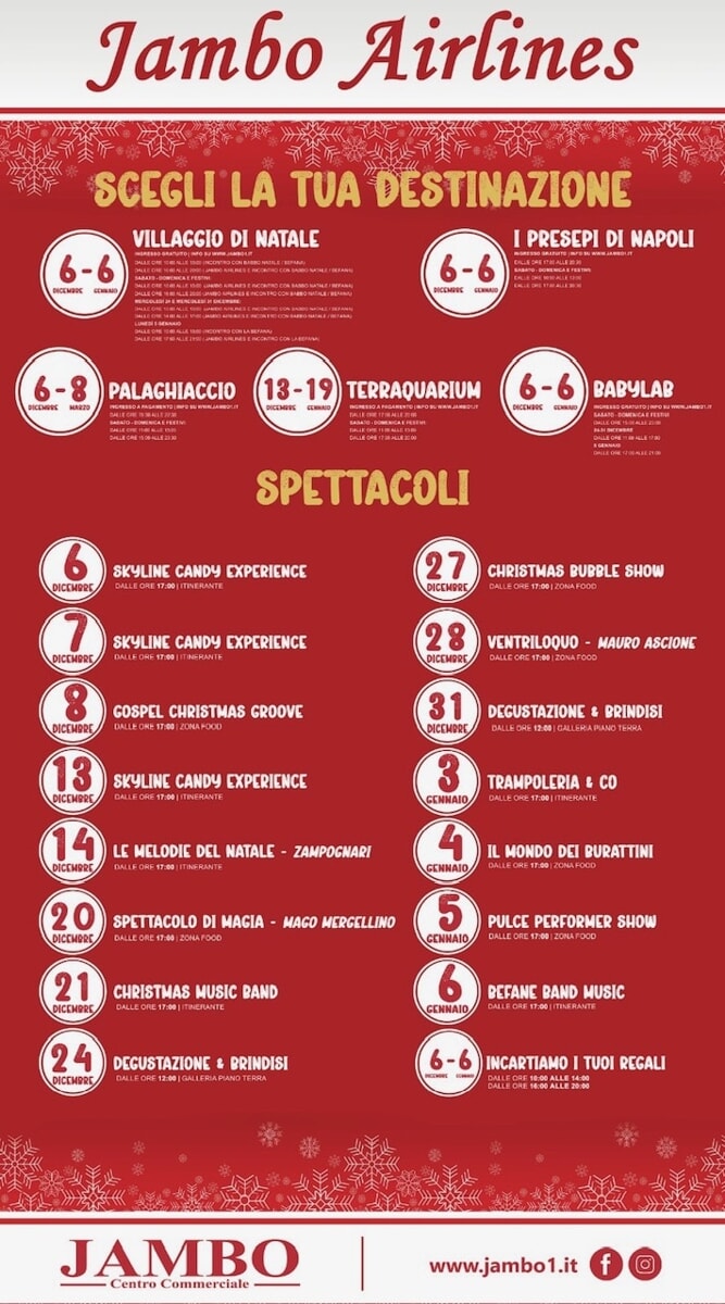 🎄 Tutti gli eventi natalizi nel casertano: il programma Comune per Comune