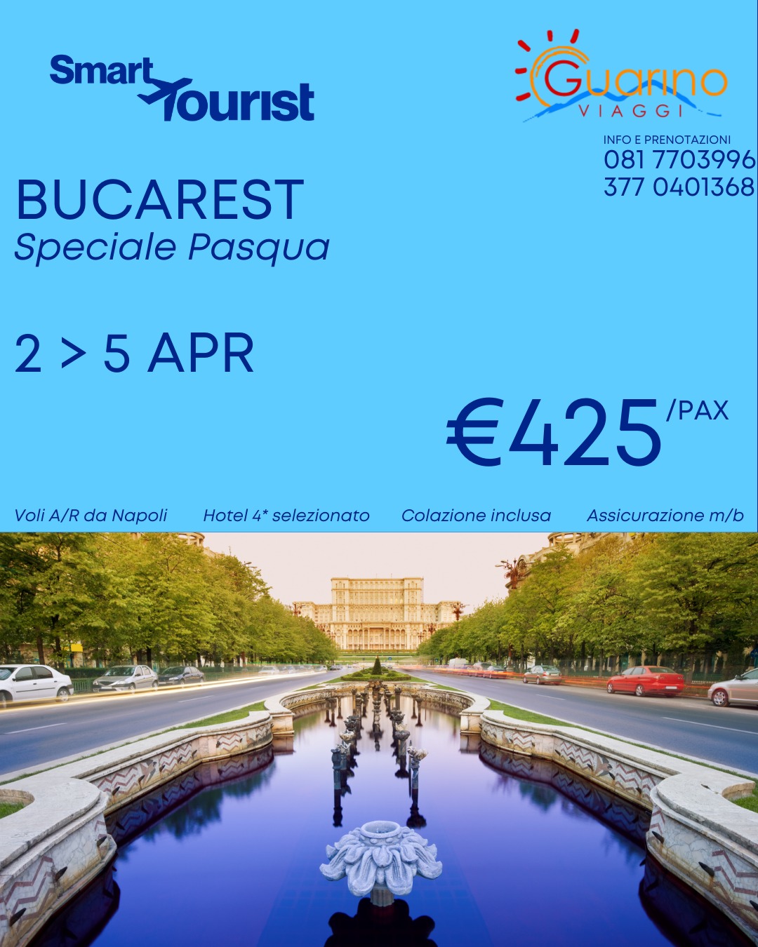 🐣🌍 PASQUA NELLE CAPITALI EUROPEE – Parti con noi!