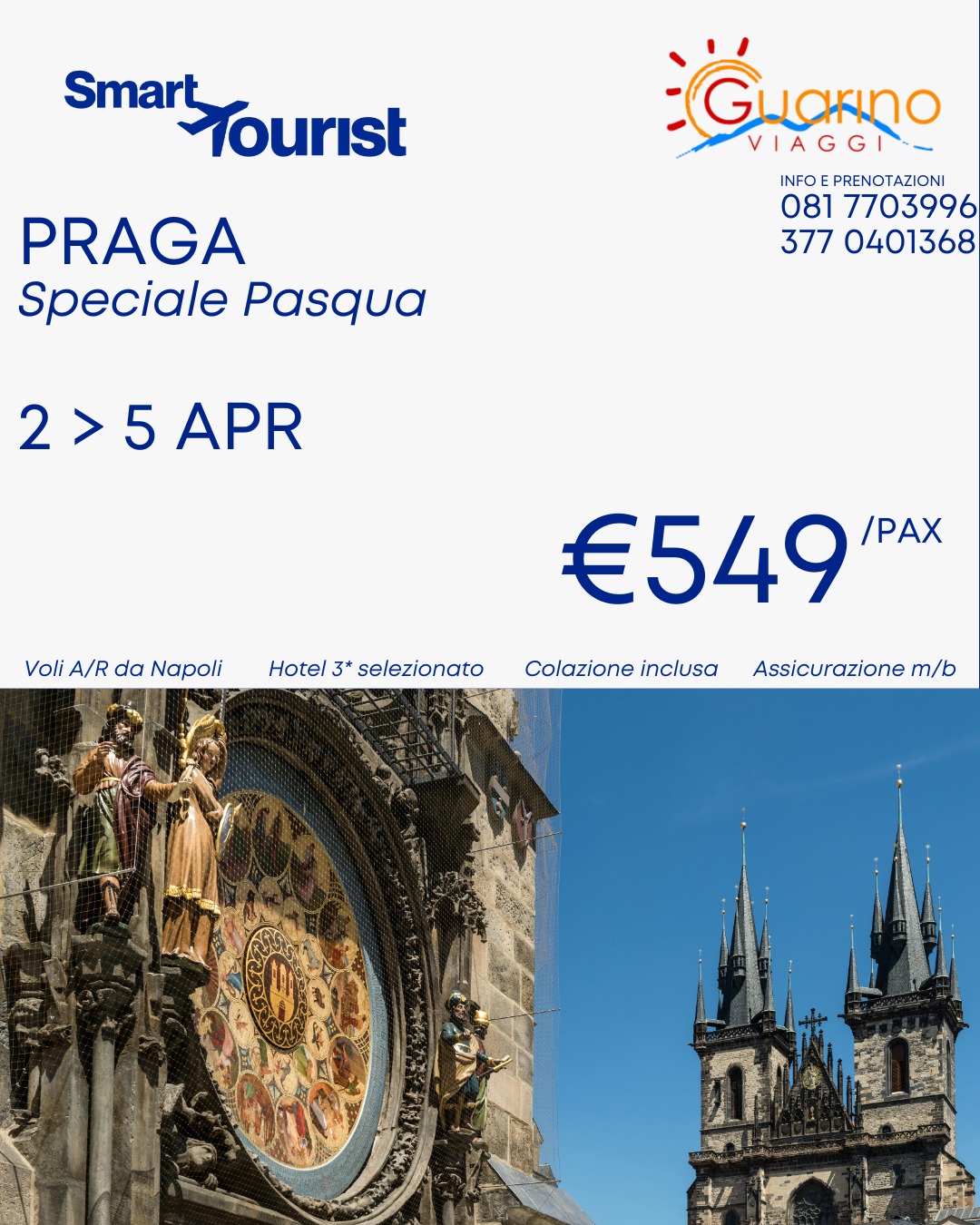 🐣🌍 PASQUA NELLE CAPITALI EUROPEE – Parti con noi!